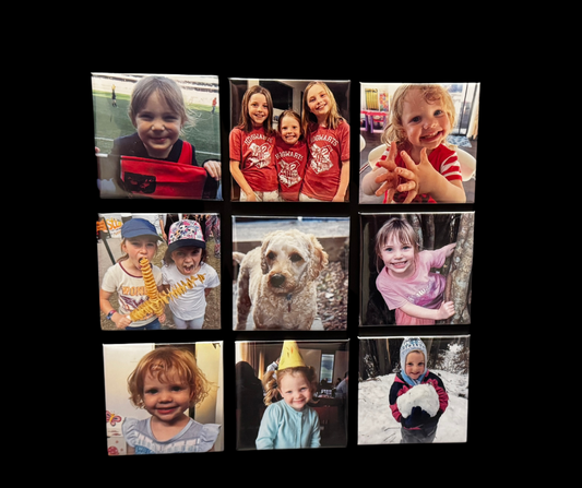 9 Photo Magnets