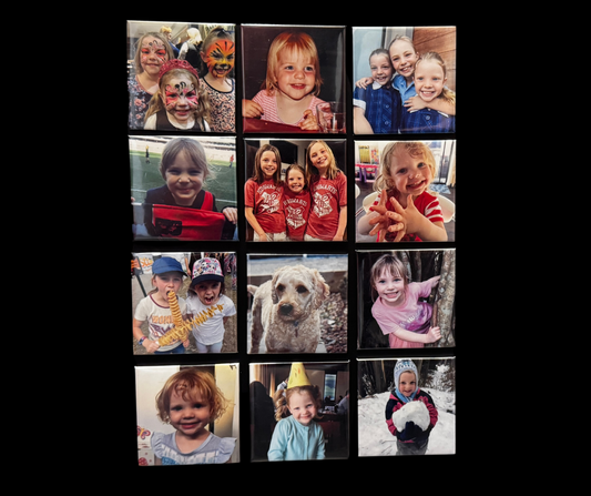 12 Photo Magnets